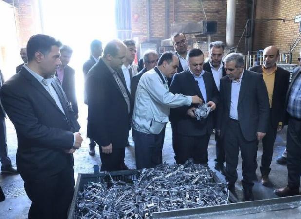 بازدید استاندار قزوین از ۴ واحد صنعتی در البرز
