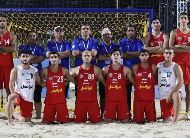چهارمین برد ساحلی‌بازان هندبال در مسابقات آسیایی