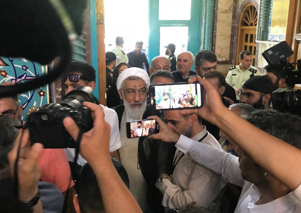 مصطفی پورمحمدی در حسینیه ارشاد رای داد