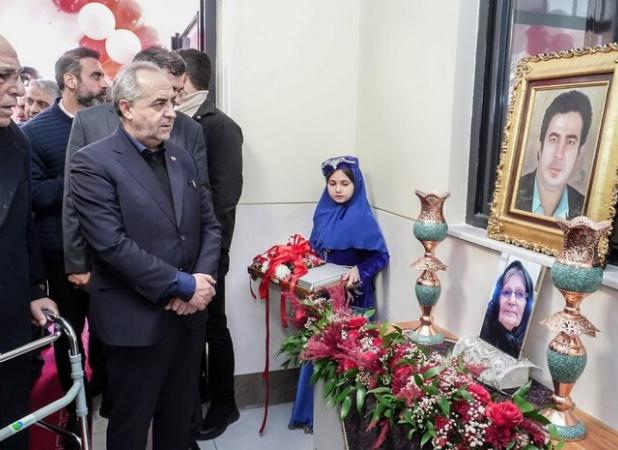 مدرسه زنده‌یاد مهرداد فرشباف رشیدی افتتاح شد