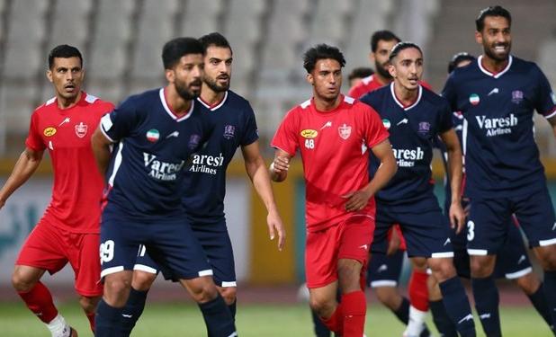 شکست پرسپولیس مقابل نساجی در دیداری تدارکاتی