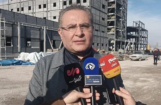 تشریح آخرین وضعیت پروژه بیمارستان ۵۴۰ تخت‌خوابی نجف‌زاده اردبیل