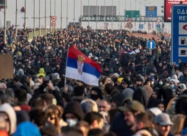 اعتراضات ضد دولتی در صربستان علیه طرح استخراج لیتیوم