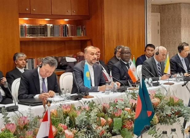 امیرعبداللهیان: به زودی کنفرانسی در تهران با همکاری کشورهای عضو بریکس برگزار می‌شود