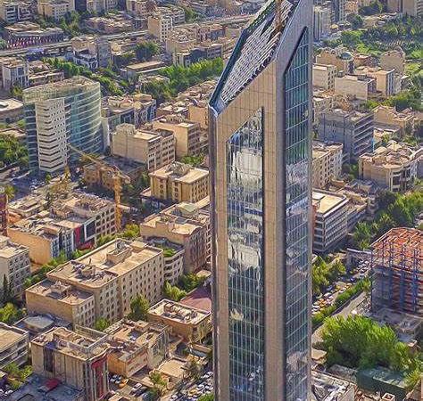 برج منطقه جهان کودک تهران بعد از حمله اسرائیل