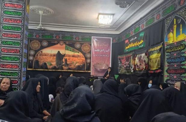 برگزاری کارگاه آموزشی مدیریت مصرف آب در مجلس روضه خانگی بانوان بوشهر