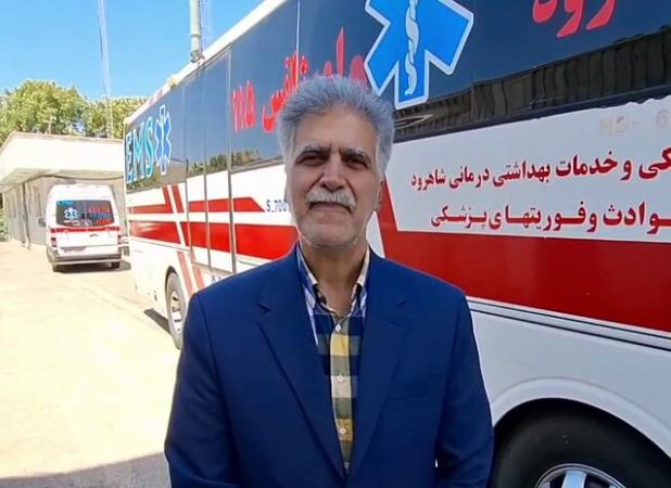 اعزام ۲ آمبولانس از شاهرود به مرز مهران