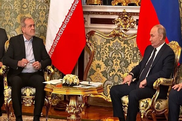 دیدار پزشکیان و پوتین درحاشیه اجلاس شانگهای