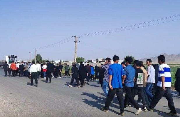 پیاده‌روی دلدادگان اربعین حسینی در رومشکان