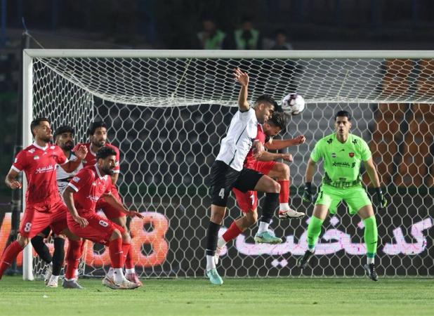 پیروزی یک نیمه‌ای پرسپولیس مقابل ذوب‌آهن