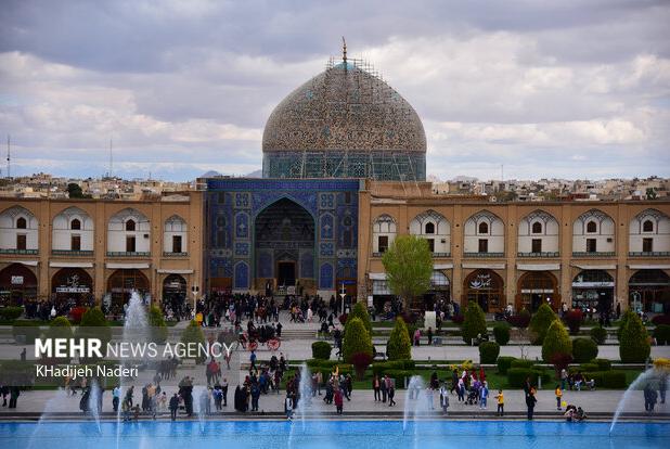 حدود ۷ میلیون نفر گردشگر نوروزی وارد اصفهان شدند
