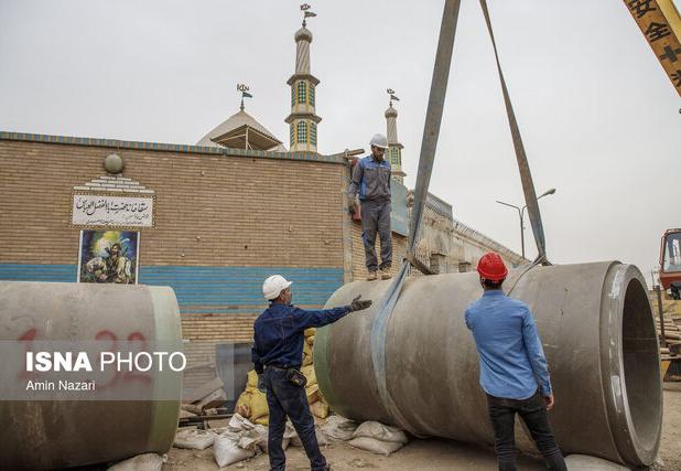 بازدید معاون اجرایی رئیس جمهور از پروژه جامع فاضلاب اهواز 