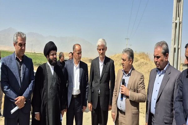 پروژه تأمین آب پایدار شهر ازنا افتتاح شد