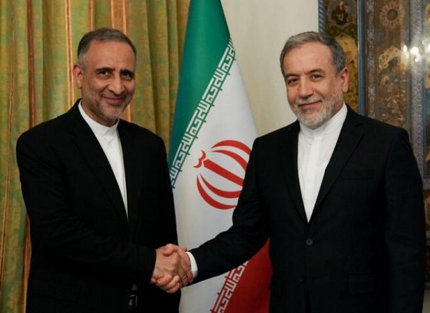 دیدار رئیس جدید سفارت جمهوری اسلامی ایران در اردن با وزیر امور خارجه