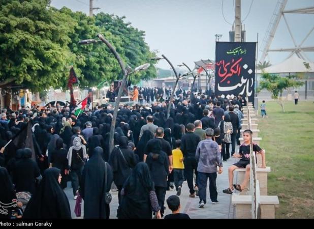 میدان آزادی میزبان جاماندگان حسینی