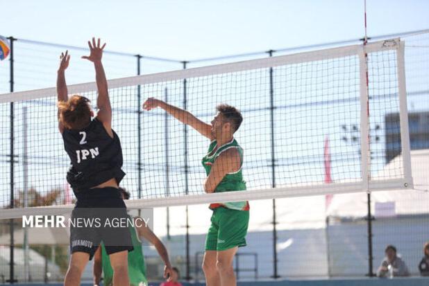 ژاپن مغلوب ملی‌پوشان والیبال ساحلی ایران شد