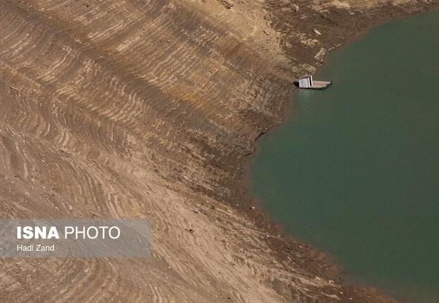 ذخیره سد کرج به کمتر از ۴ درصد رسیده است