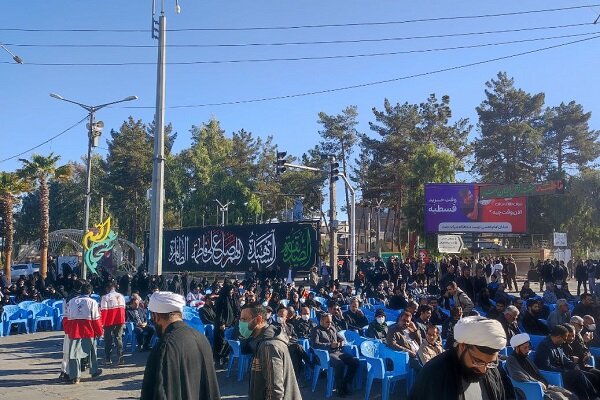 آغاز مراسم تشییع پیکر شهدا گمنام در زاهدان