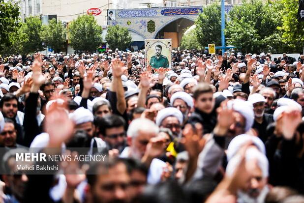 بدرقه ۴ شهید تجاوز رژیم اشغالگر قدس در قم