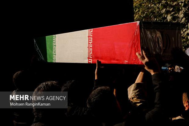 استقبال از ۸ شهید گمنام در بجنورد