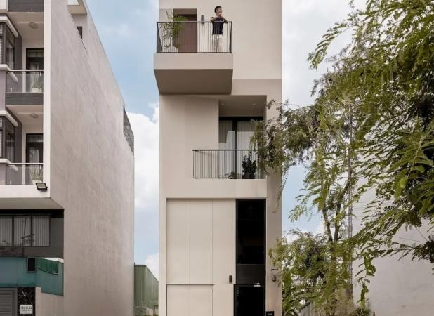 معماری مینیمال این خانه در زمین ۶۷متری دیدنی است