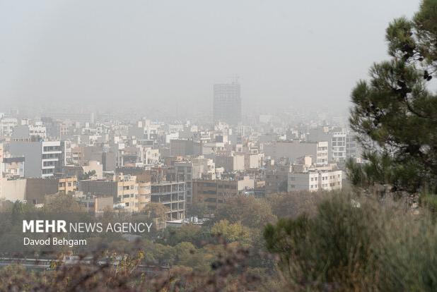 کیفیت هوا در ۹ منطقه مشهد قرمز است