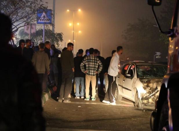 مومنی: تصادف شدید در بلوار لاکان رشت؛ راننده به شدت مصدوم شد