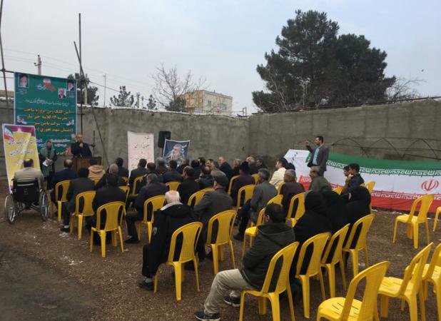 آغاز ساخت مدرسه ۱۲ کلاسه خیرساز در خرمدشت