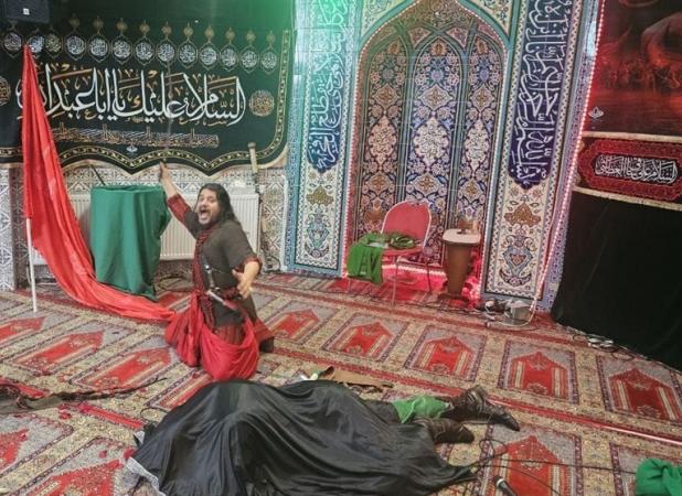 فرانکفورت آلمان میزبان گروه تعزیه‌ی «امام رئوف» شد