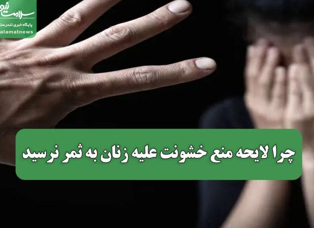 چرا لایحه منع خشونت علیه زنان به ثمر نرسید