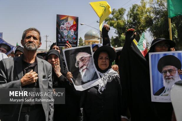 راهپیمایی جمعه‌های خشم و نصر در استان سمنان