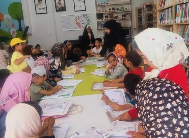 مرحله اول طرح ملی «قایق کاغذی» در ۱۰ کتابخانه خراسان رضوی اجرا شد