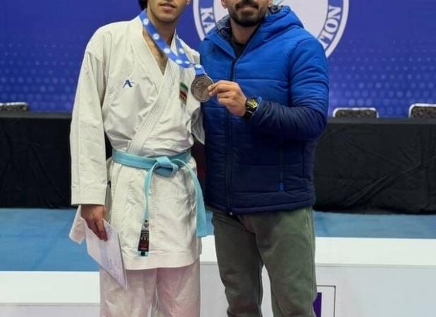 عنوان سومی ورزشکار خوزستانی در انتخابی تیم‌ ملی کاراته