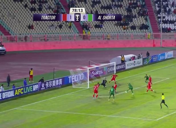 تکل استثنایی شجاع به داد تراکتور رسید