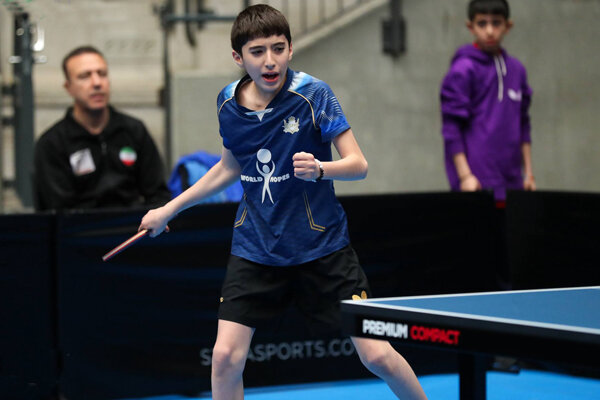 صعود بی سابقه نوجوانان تنیس روی میز ایران در رنکینگ جهانی