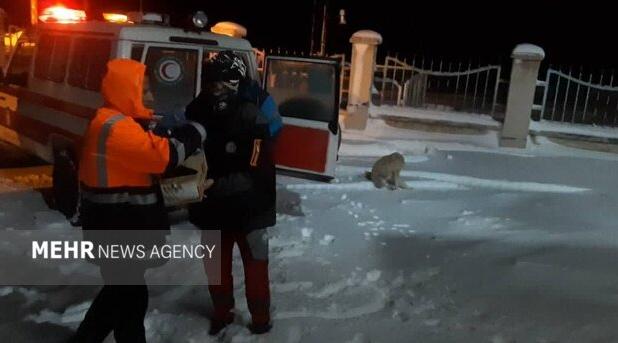 قلیزاده: ۲۷ مسافر در محور اسالم- خلخال اسکان اضطراری شدند