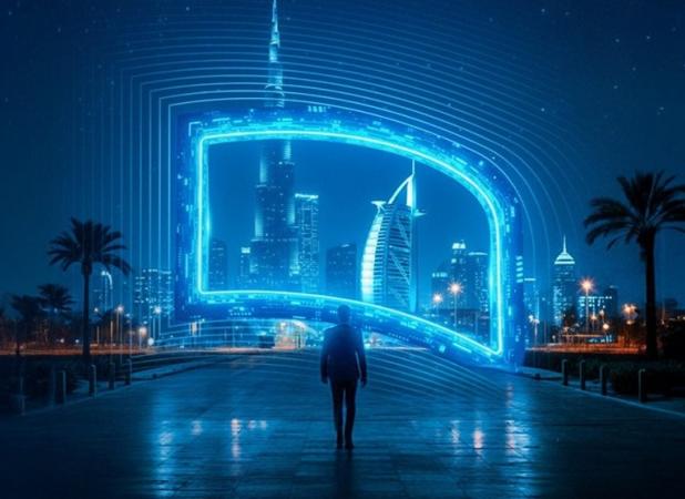 بازدید مقامات دیپلماتیک از غرفه همراه اول در جیتکس 2025