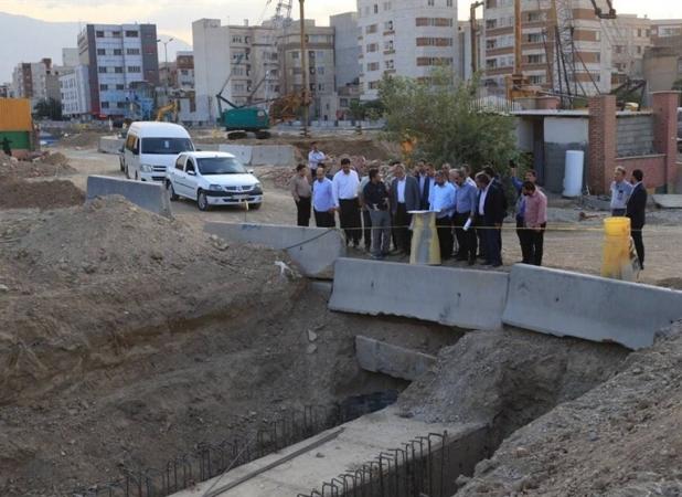 بازدید زاکانی از روند اجرای پروژه « میدان فتح»