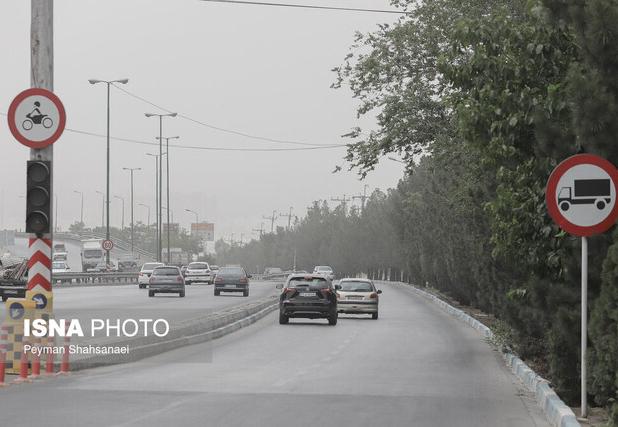 علت گرد و غبار شدید تهران مشخص شد