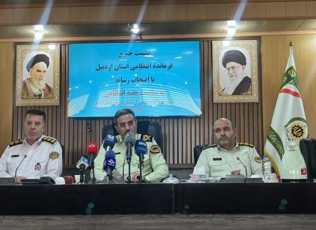 سردار تقوی: میزان جرایم در استان اردبیل کاهش ۲ درصدی داشته است