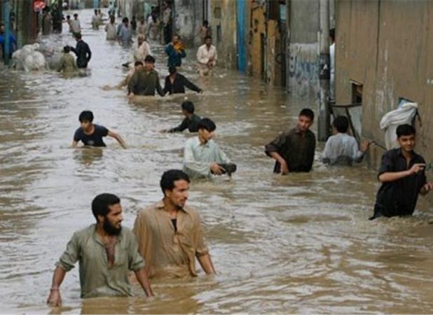 سیل در پاکستان ۴۵ قربانی گرفت