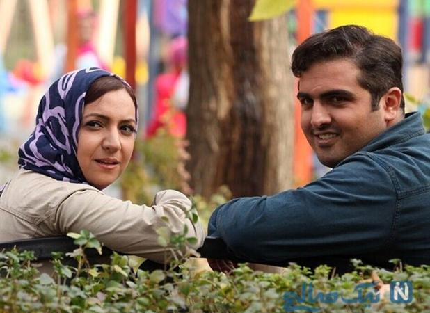 «باران و مسعود تابش» در پشت‌صحنه سریال بچه مهندس ۳