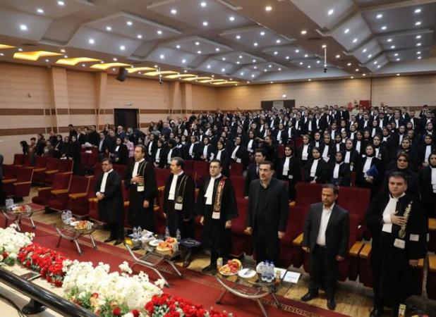 تحلیف ۲۱۹ کارآموز وکالت در اردبیل همزمان با ایام ولادت حضرت فاطمه زهرا