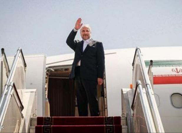 قالیباف فرودگاه کلاله را به مقصد تهران ترک کرد