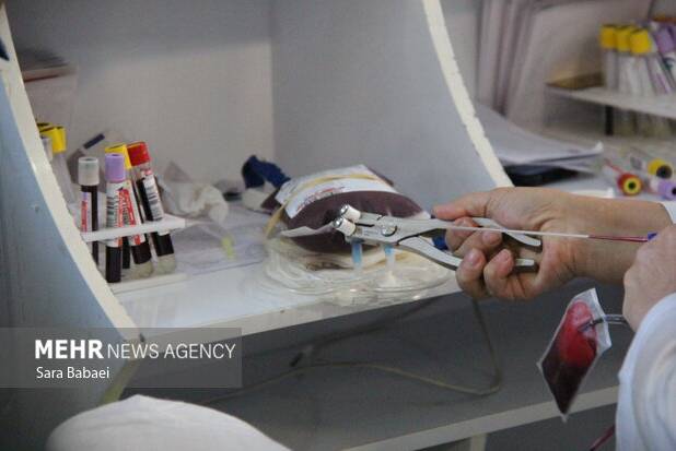 تیم سیار انتقال خون در سنقر مستقر می‌شود