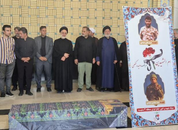پیکر همسر امام جمعه سابق مشهد تشییع شد