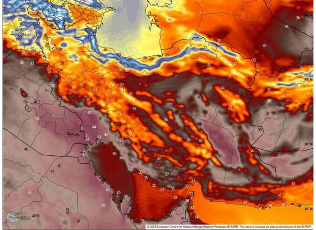 پیش بینی وضعیت آب و هوای استان هرمزگان در روز سه شنبه ۱۸ شهریور