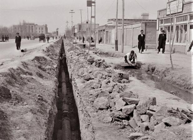 آب لوله‌کشی کِی به تهران آمد؟