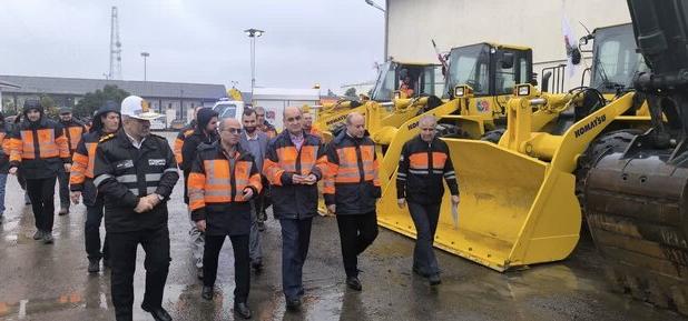 الحاق ۳۲ دستگاه ماشین‌آلات سنگین به ناوگان راهداری گیلان