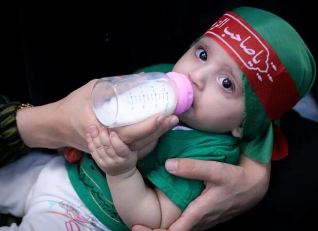 برگزاری همایش شیرخوارگان‌ حسینی در مهدیه سنندج